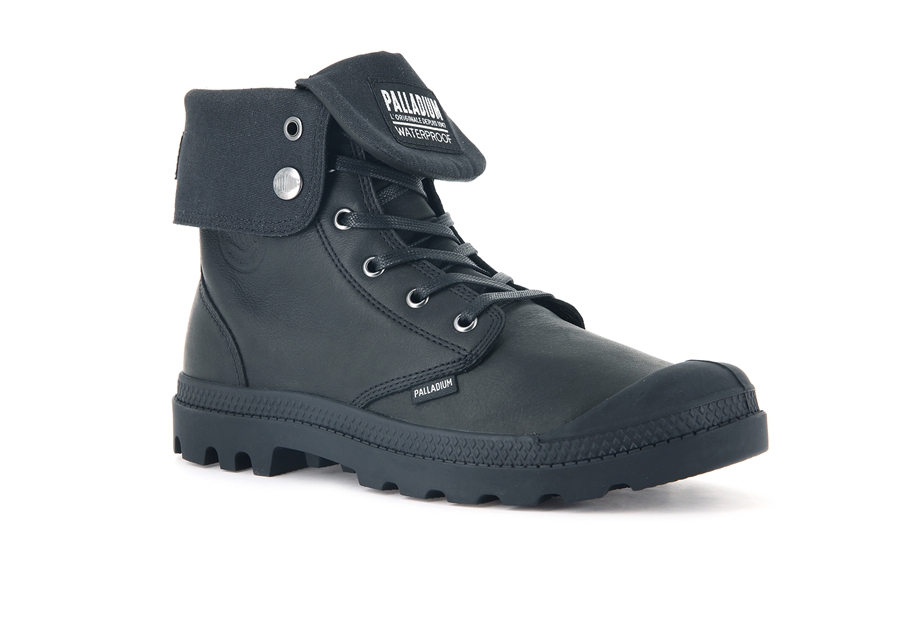 Palladium Baggy Leder Ess Wp Schwarz | KSI2995UJ
