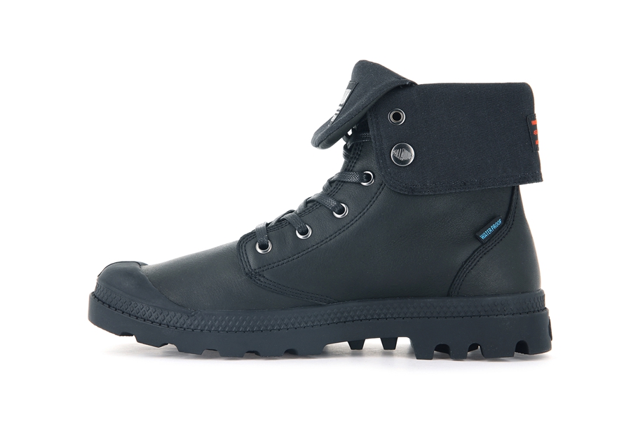 Palladium Baggy Leder Ess Wp Schwarz | KSI2995UJ