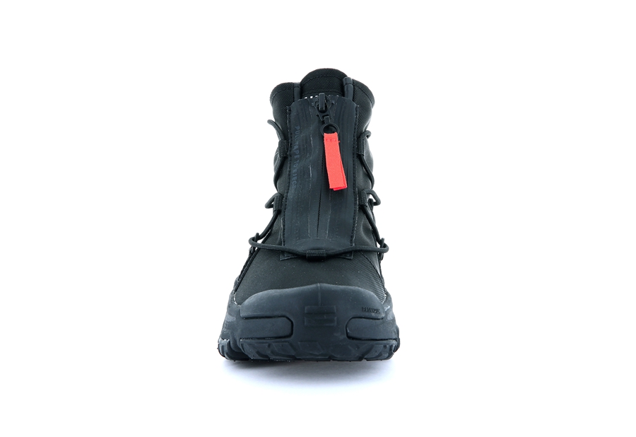 Palladium Off-grid Hi Zip Wasserdichte + Schwarz | KZO1463TP