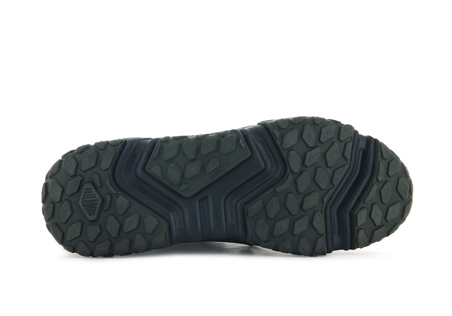 Palladium Off-grid Hi Zip Wasserdichte + Olivgrün | OQD5570EY