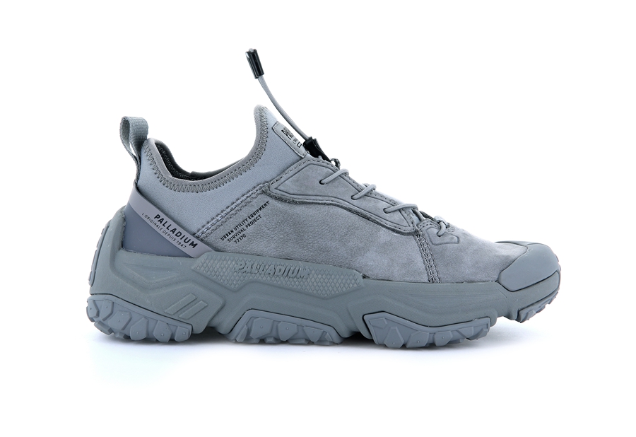 Palladium Off-grid Lo Lth Grau | HSV5192JQ