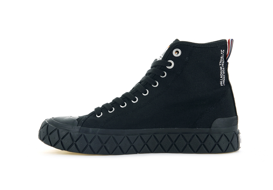 Palladium Palla Ace Canvas Mid Schwarz | BYT2474XM