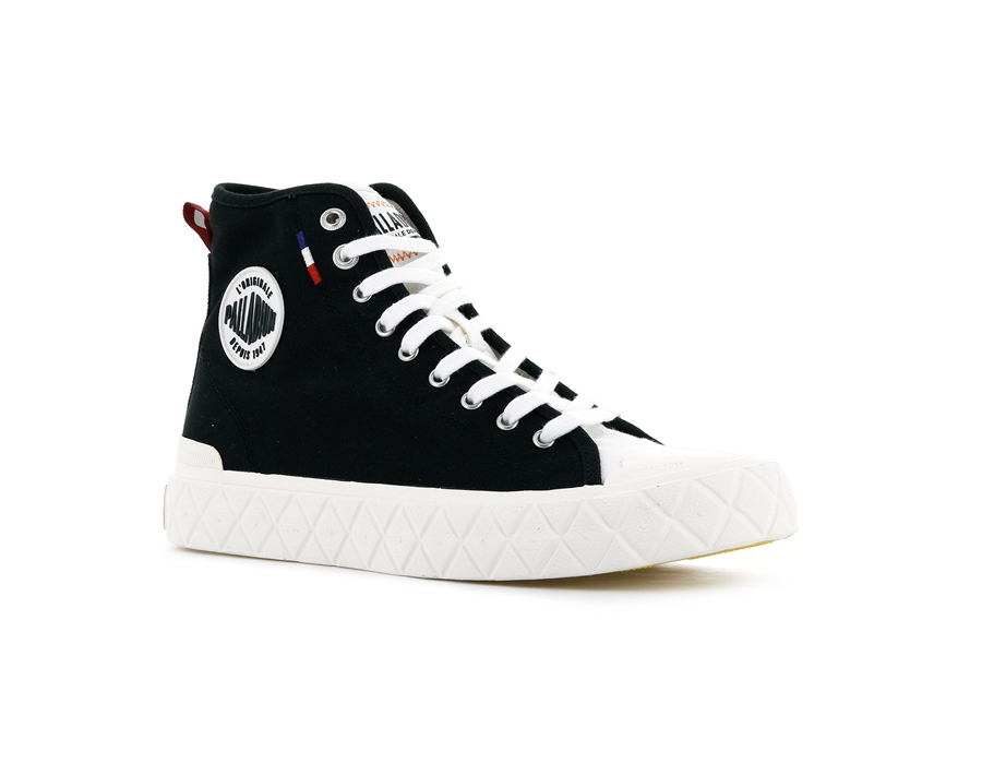 Palladium Palla Ace Canvas Mid Schwarz | ZLO9825BX
