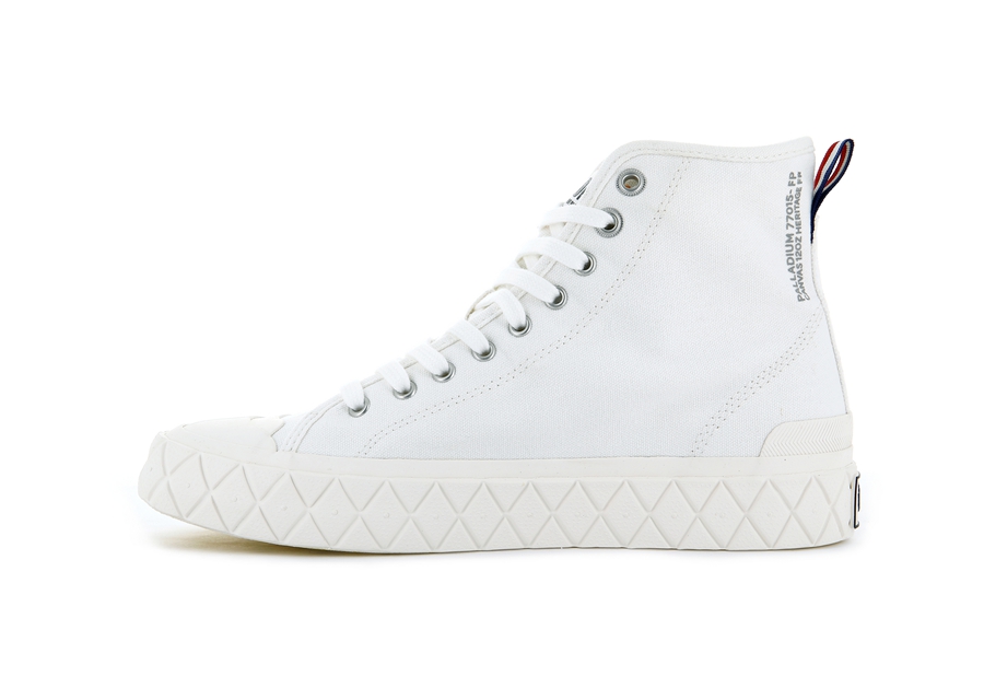 Palladium Palla Ace Canvas Mid Weiß | ACA366DF