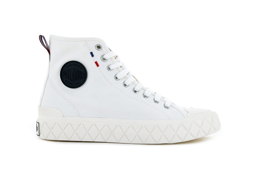Palladium Palla Ace Canvas Mid Weiß | ACA366DF