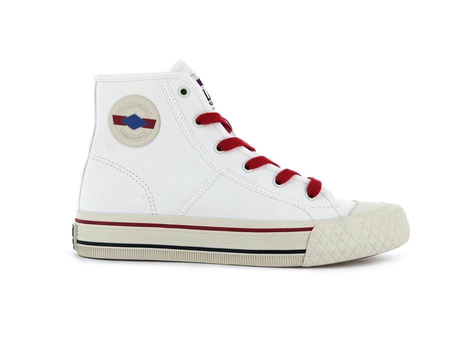 Palladium Palla Louvel Weiß | VWU7087BK