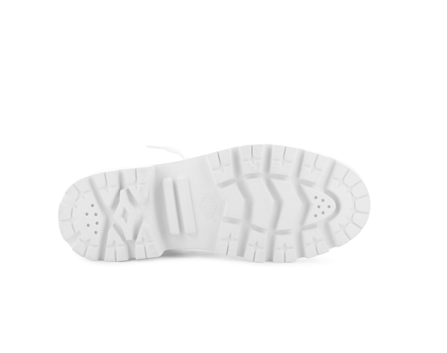 Palladium Pallabase Leder Weiß | LRE8584KJ