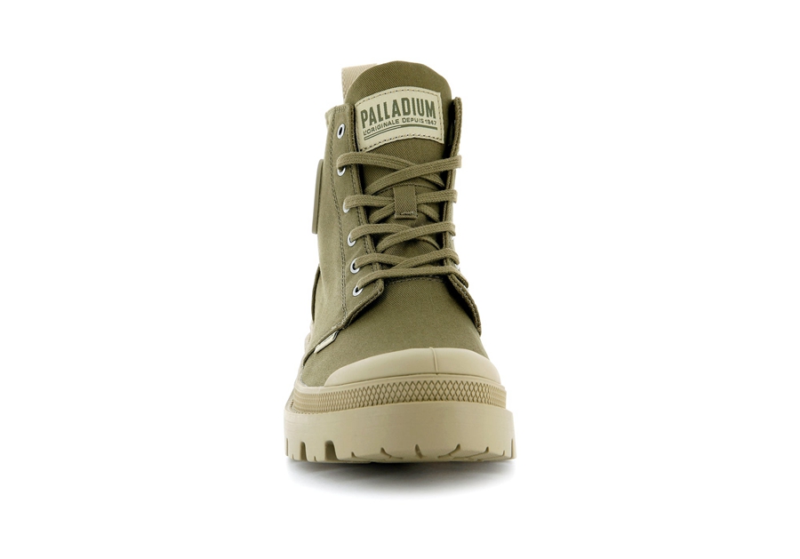 Palladium Pallabase Twill Dunkelgrün | KJF3122ML