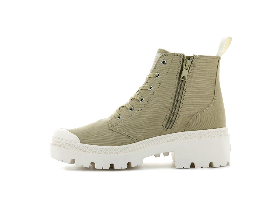 Palladium Pallabase Twill Grün | TSB8374OR