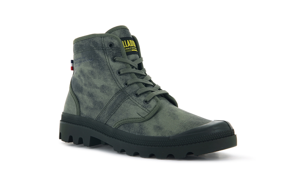 Palladium Pallabrousse Legion Wax Olivgrün | UVA8454WL