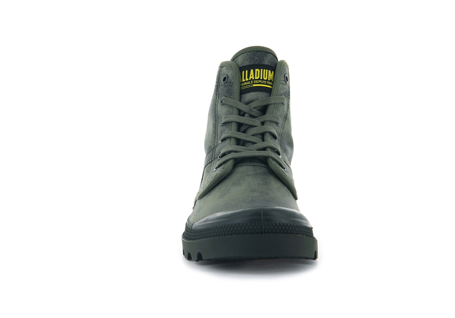 Palladium Pallabrousse Legion Wax Olivgrün | UVA8454WL