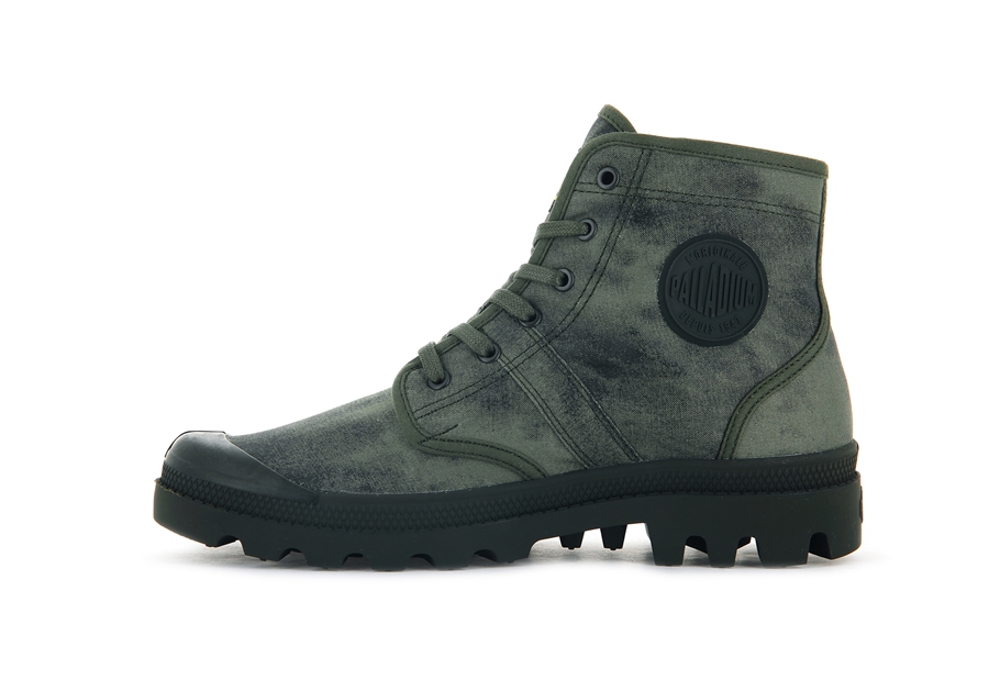 Palladium Pallabrousse Legion Wax Olivgrün | UVA8454WL