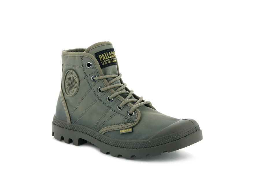 Palladium Pallabrousse Tx Grün Braun | NHP747YU