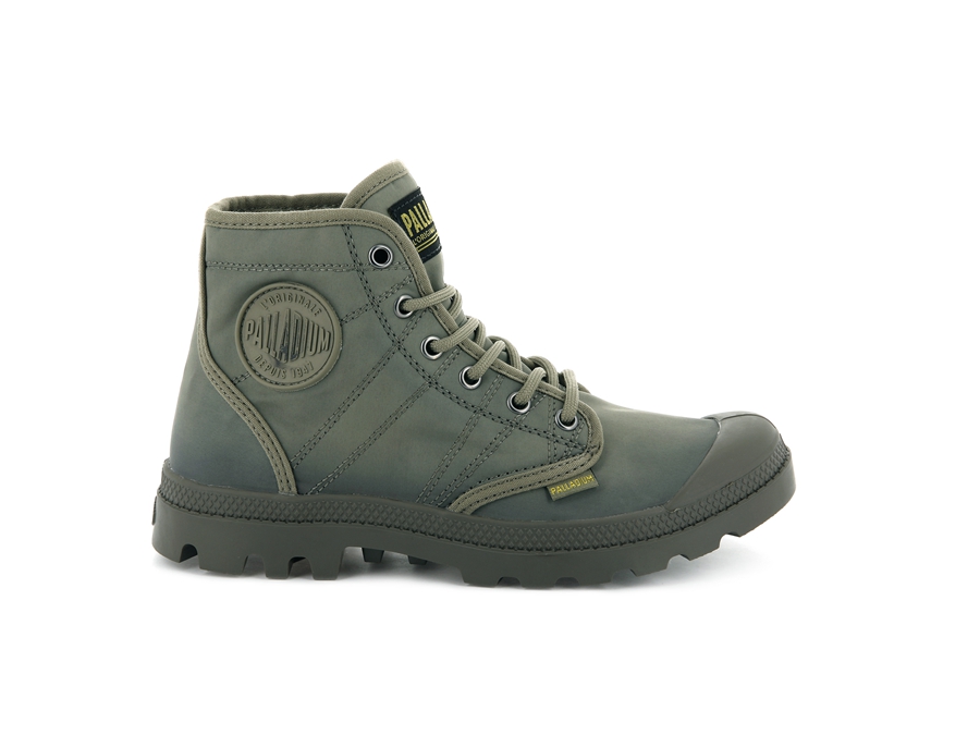 Palladium Pallabrousse Tx Grün Braun | NHP747YU