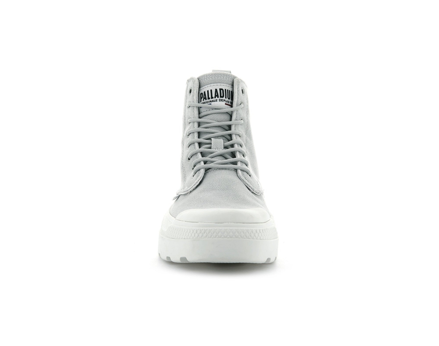 Palladium Pallakix Hi Canvas Grau | JPX7756TX