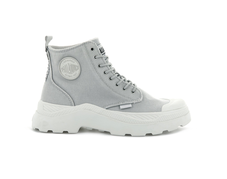 Palladium Pallakix Hi Canvas Grau | VSX9789GG