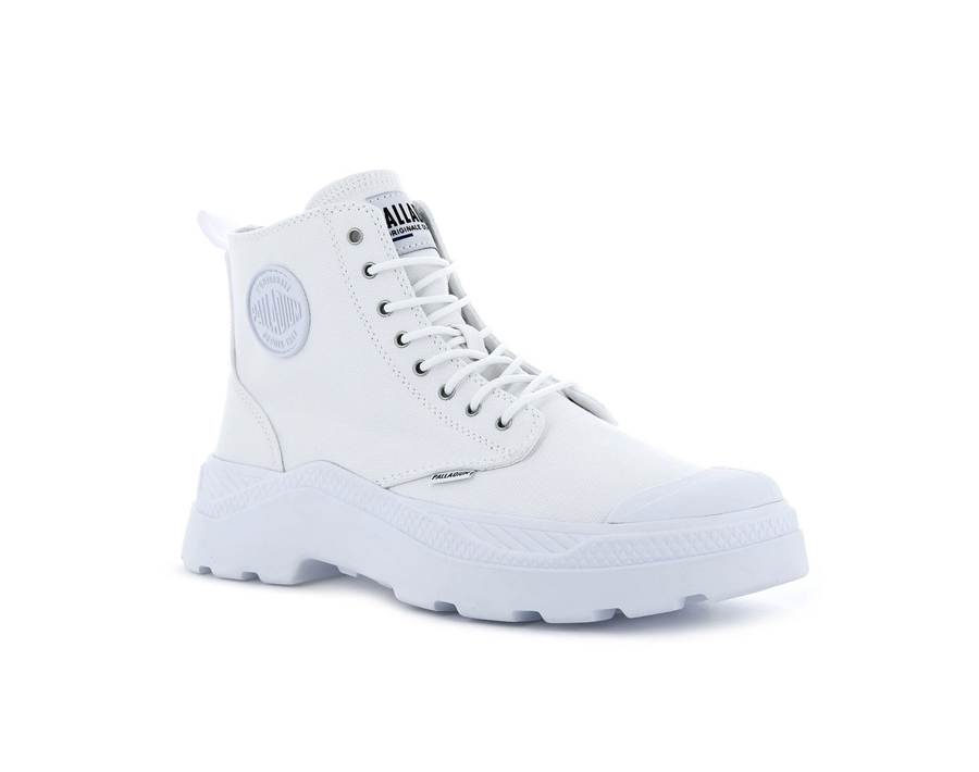 Palladium Pallakix Hi Canvas Weiß | UVS8712JL