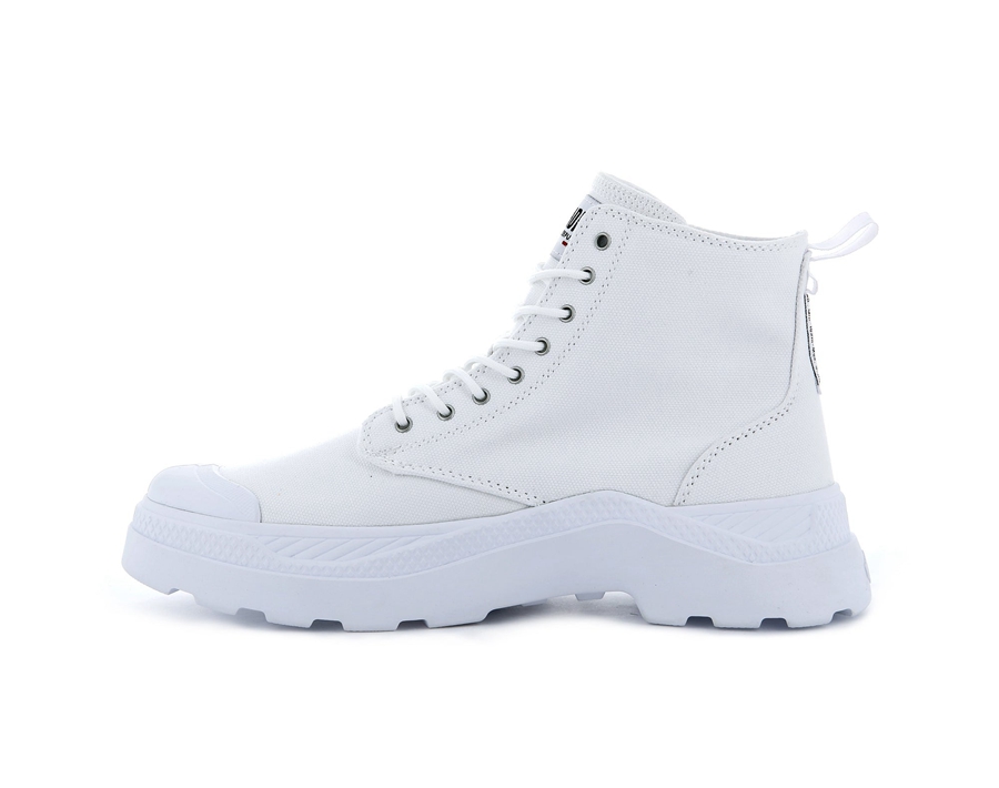 Palladium Pallakix Hi Canvas Weiß | UVS8712JL