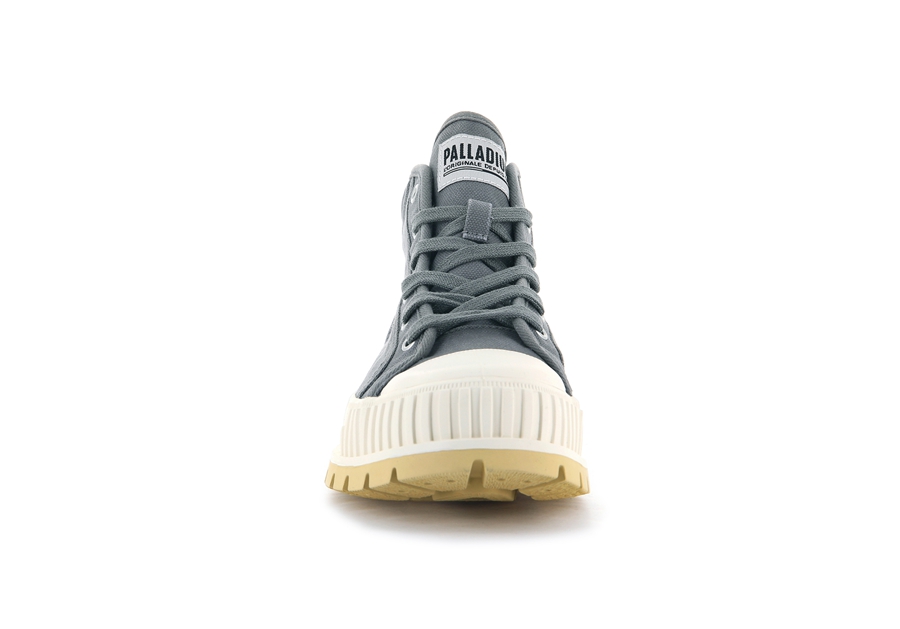 Palladium Pallashock Mid Og Grau | YSC1474FX