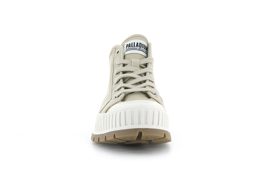 Palladium Pallashock Mid Og Hellgrün | JSD7375LT