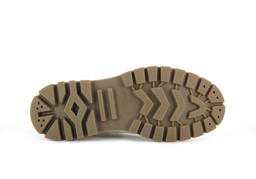 Palladium Pallashock Mid Og Hellgrün | SDL2553CL
