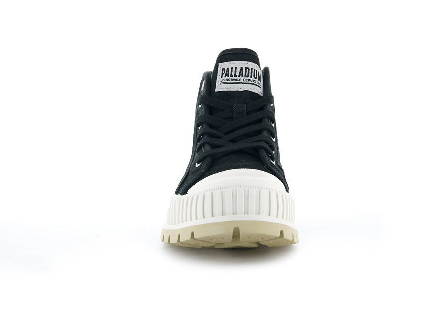 Palladium Pallashock Mid Og Schwarz Weiß | SWR8922YR