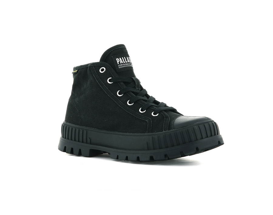 Palladium Pallashock Mid Og Schwarz | XYD2110VW
