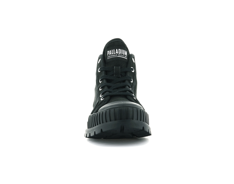 Palladium Pallashock Mid Og Schwarz | XYD2110VW