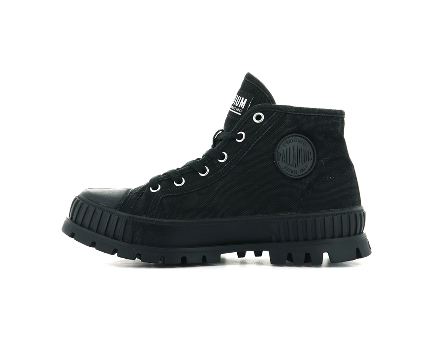 Palladium Pallashock Mid Og Schwarz | XYD2110VW