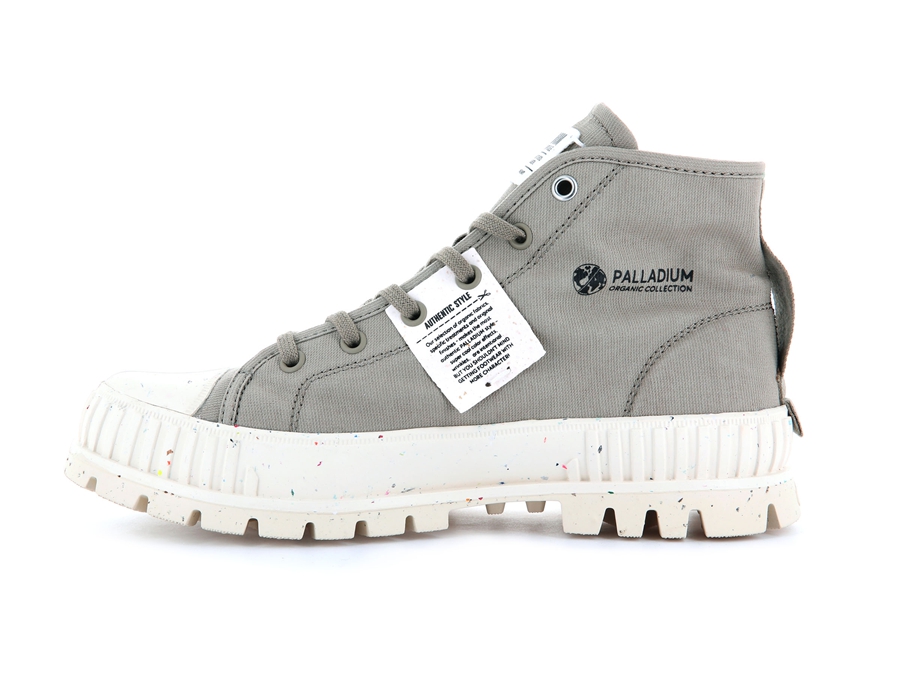 Palladium Pallashock Mid Organic Hellgrün | SVS8422PM