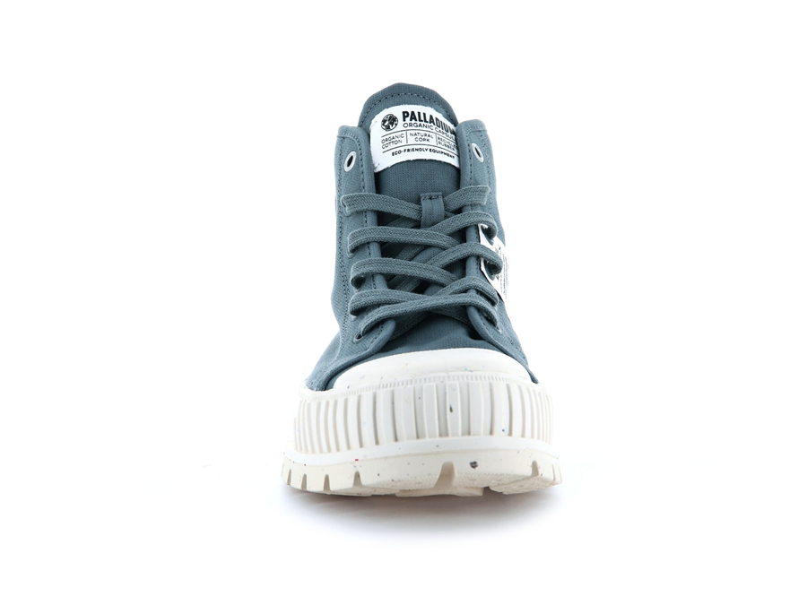 Palladium Pallashock Mid Organic Olivgrün | LVM7257IJ