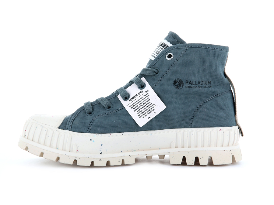 Palladium Pallashock Mid Organic Olivgrün | LVM7257IJ