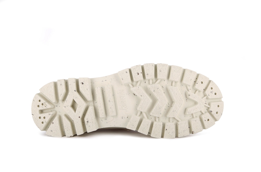 Palladium Pallashock Mid Organic Weiß | VHO4841JK