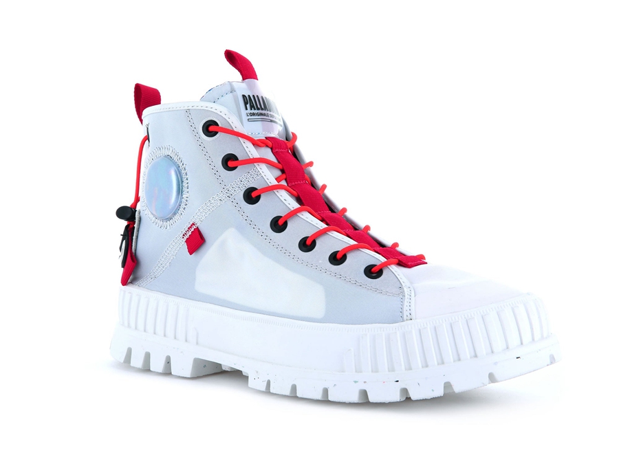 Palladium Pallashock Mid Ticket To Earth Weiß | GZJ8366RS