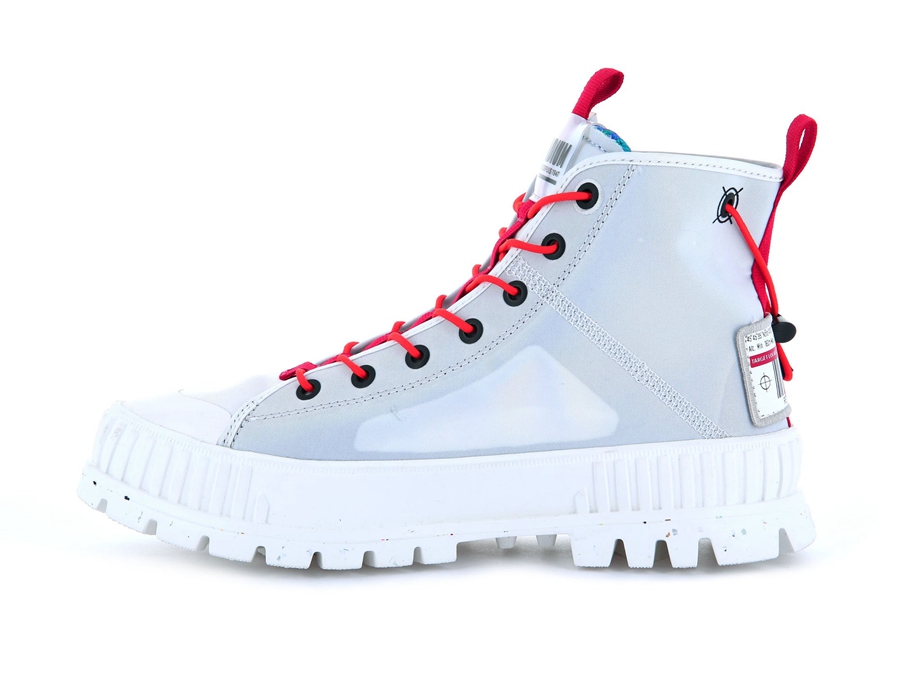 Palladium Pallashock Mid Ticket To Earth Weiß | GZJ8366RS