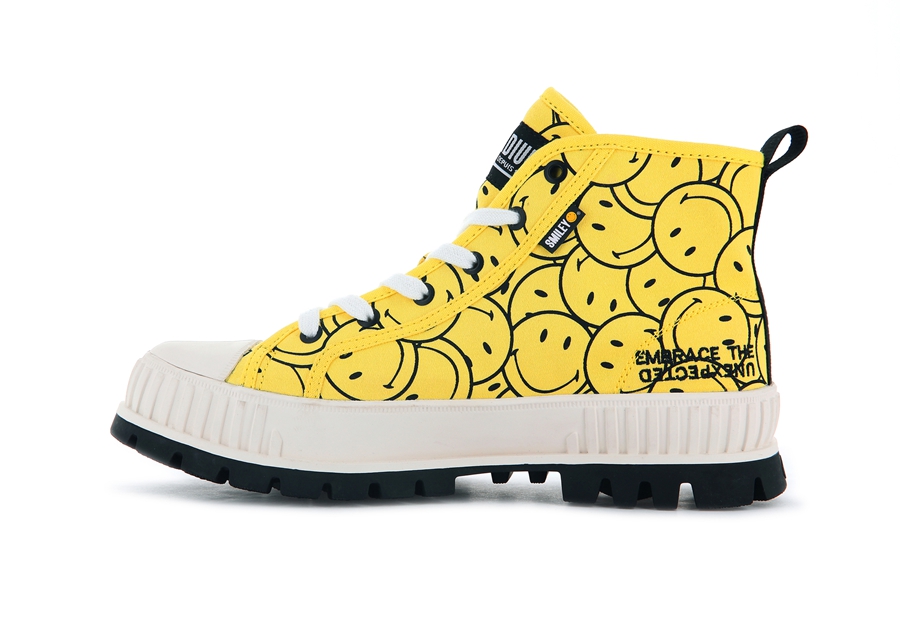 Palladium Pallashock Smiley Ao Gelb | RVX10055AY