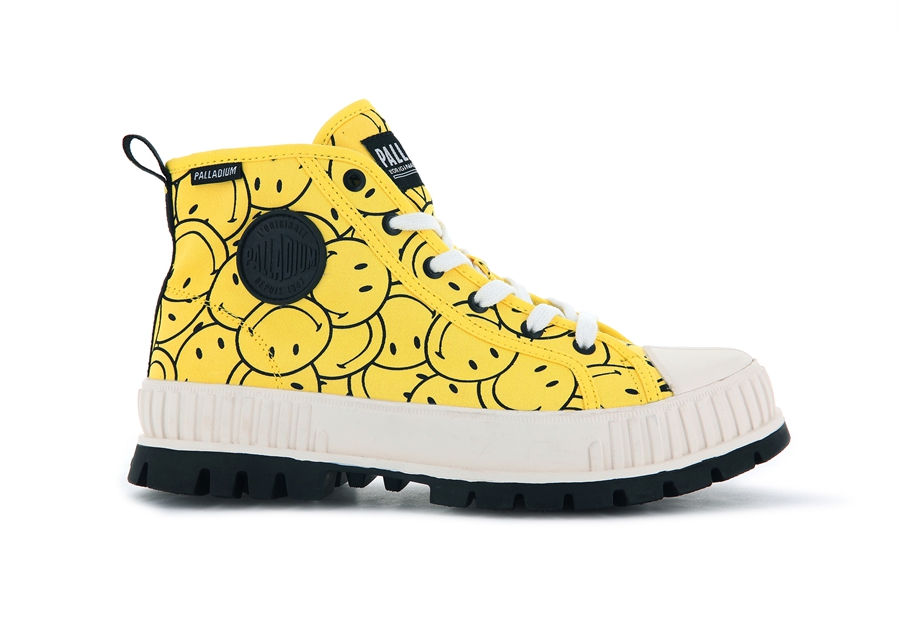 Palladium Pallashock Smiley Ao Gelb | RVX10055AY