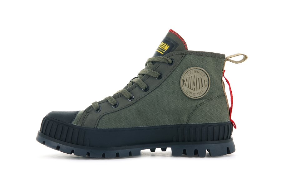 Palladium Pallashock Supply Hi Olivgrün | IIO2189HL
