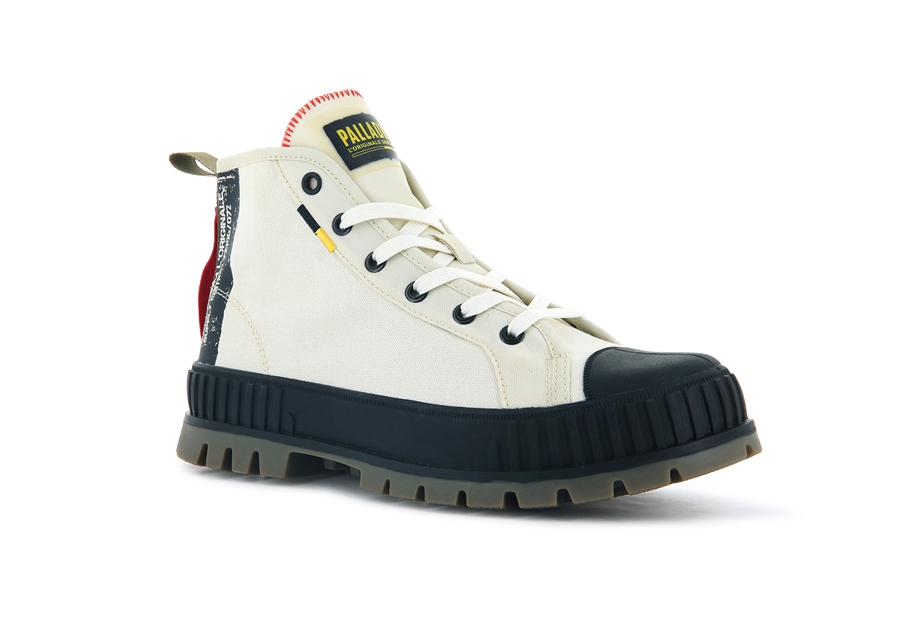 Palladium Pallashock Supply Hi Weiß | MQG1429JG