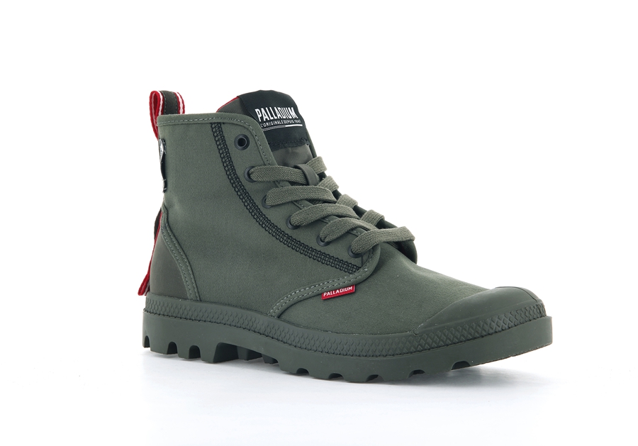 Palladium Pampa Dare 2 Survive Olivgrün | HIV205SJ