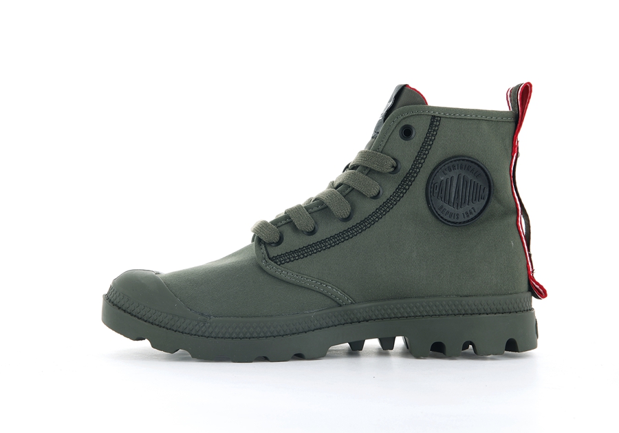 Palladium Pampa Dare 2 Survive Olivgrün | HIV205SJ