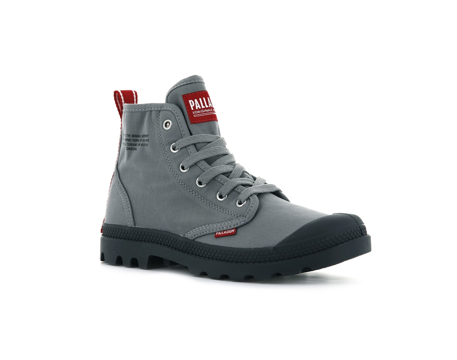 Palladium Pampa Hi Dare Silber | MGN4276VG