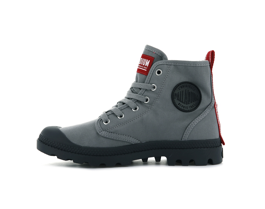 Palladium Pampa Hi Dare Silber | MGN4276VG