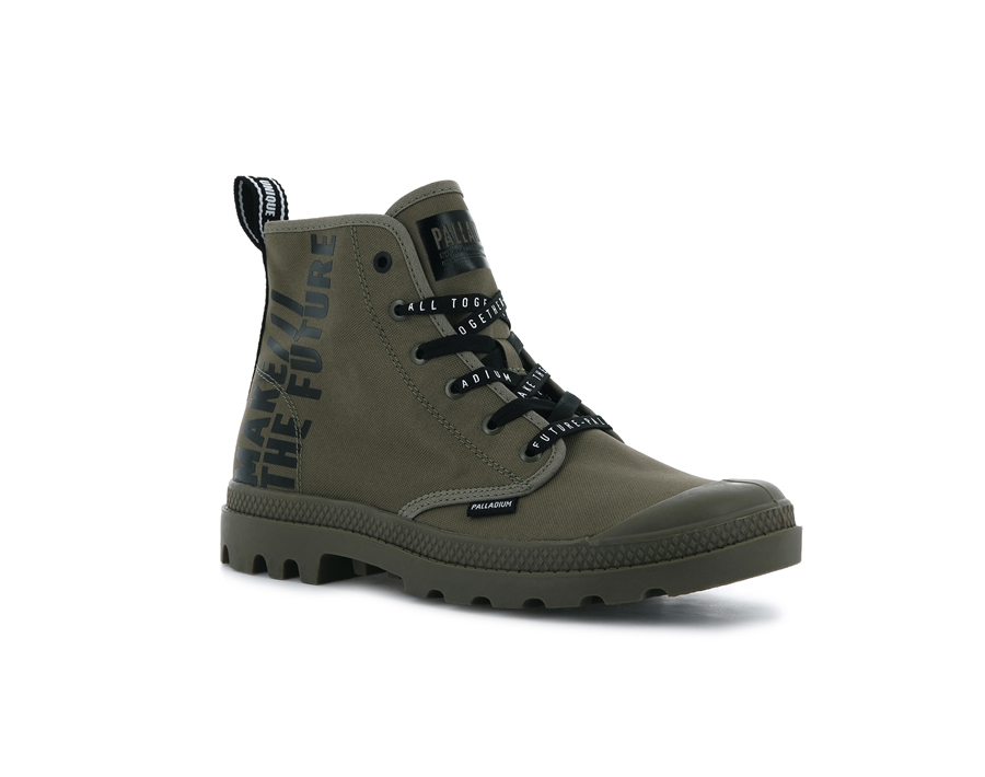 Palladium Pampa Hi Future Grün | HAZ5322XH