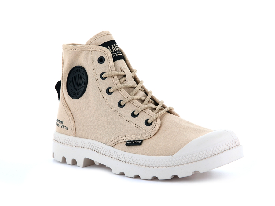 Palladium Pampa Hi Htg Supply Beige | OYH7992VB