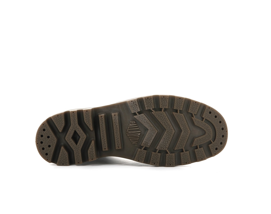 Palladium Pampa Hi Leder Ul Schokolade | EYD1316QS