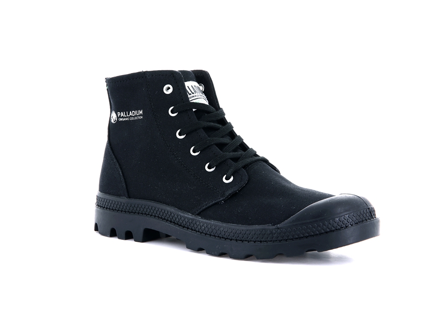 Palladium Pampa Hi Organic Ii Schwarz | XHZ6423NI