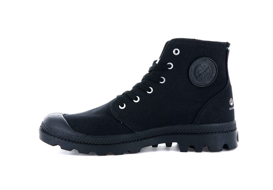 Palladium Pampa Hi Organic Ii Schwarz | XHZ6423NI