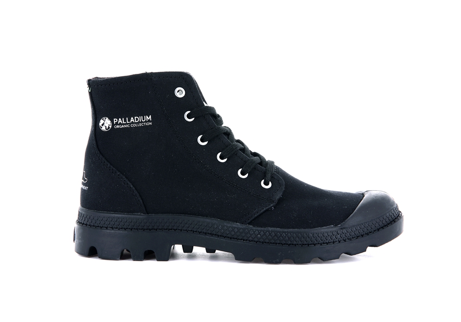 Palladium Pampa Hi Organic Ii Schwarz | XHZ6423NI