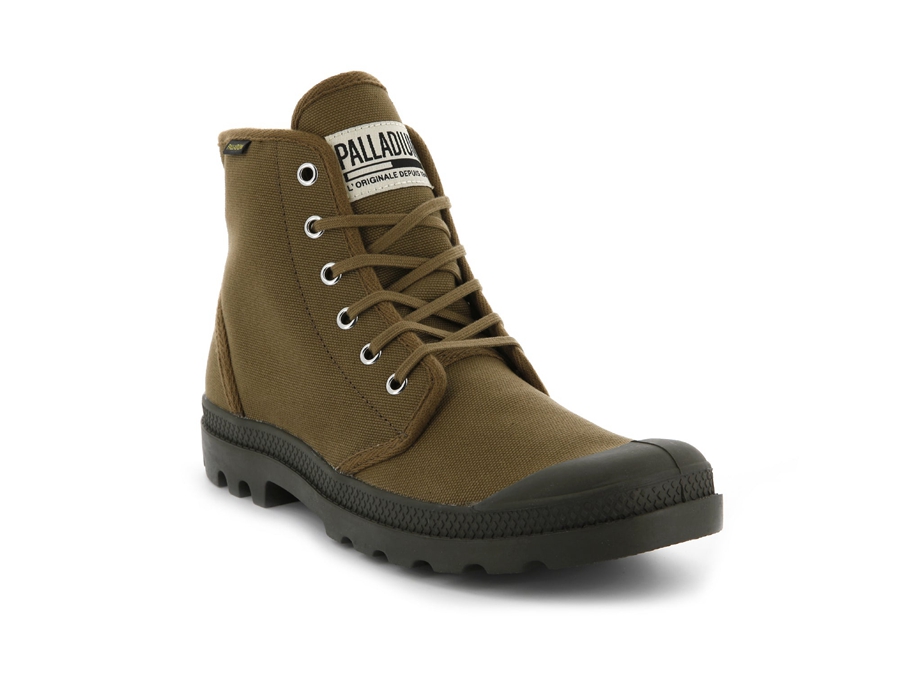 Palladium Pampa Hi Originale Schokolade | JME8647OB